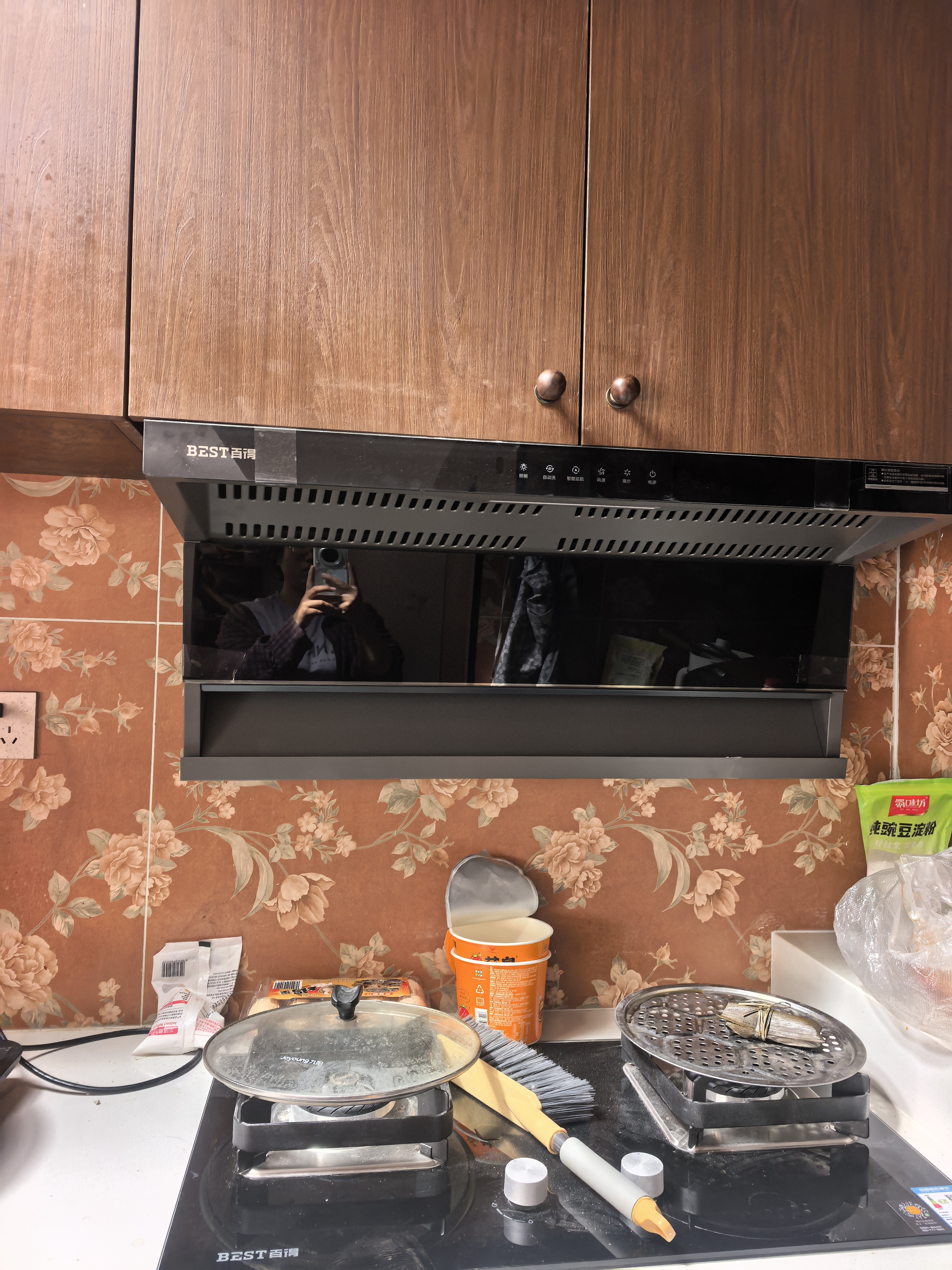 百得【华帝出品】5.2KW【天然气】燃气灶JZT-QE52 猛火聚能嵌入式台式两用铝炉头 实拍图