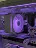 九州风神（DEEPCOOL）玄冰600白ARGBCPU风冷散热器6热管单塔/热管偏置设计/聚风环ARGB风扇/多平台支持 实拍图