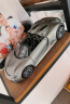 保时捷帕拉梅拉汽车模型合金生日新年礼物摆件收藏版跑车手办 918灰+透明展示盒 实拍图