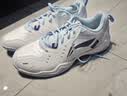 李宁（LI-NING）羽毛球鞋飞毛腿男女同款防滑耐磨网球鞋乒乓球鞋贴地飞行运动鞋 实拍图