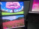 雕塑家15.6英寸4K超清双屏便携式显示器可折叠 100%sRGB AI滤蓝光办公炒股票 电脑笔记本扩展副屏MU156LA 实拍图
