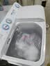 海尔（Haier）半自动双桶双缸波轮洗衣机 12KG大容量  强力去污洗大件 一级能效家电补贴以旧换新 XPB120-81D2 实拍图