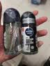 妮维雅（NIVEA）抑汗除臭净味香体止汗腋下干爽滚珠男士黑白出众爽身走珠液50ml*2 实拍图