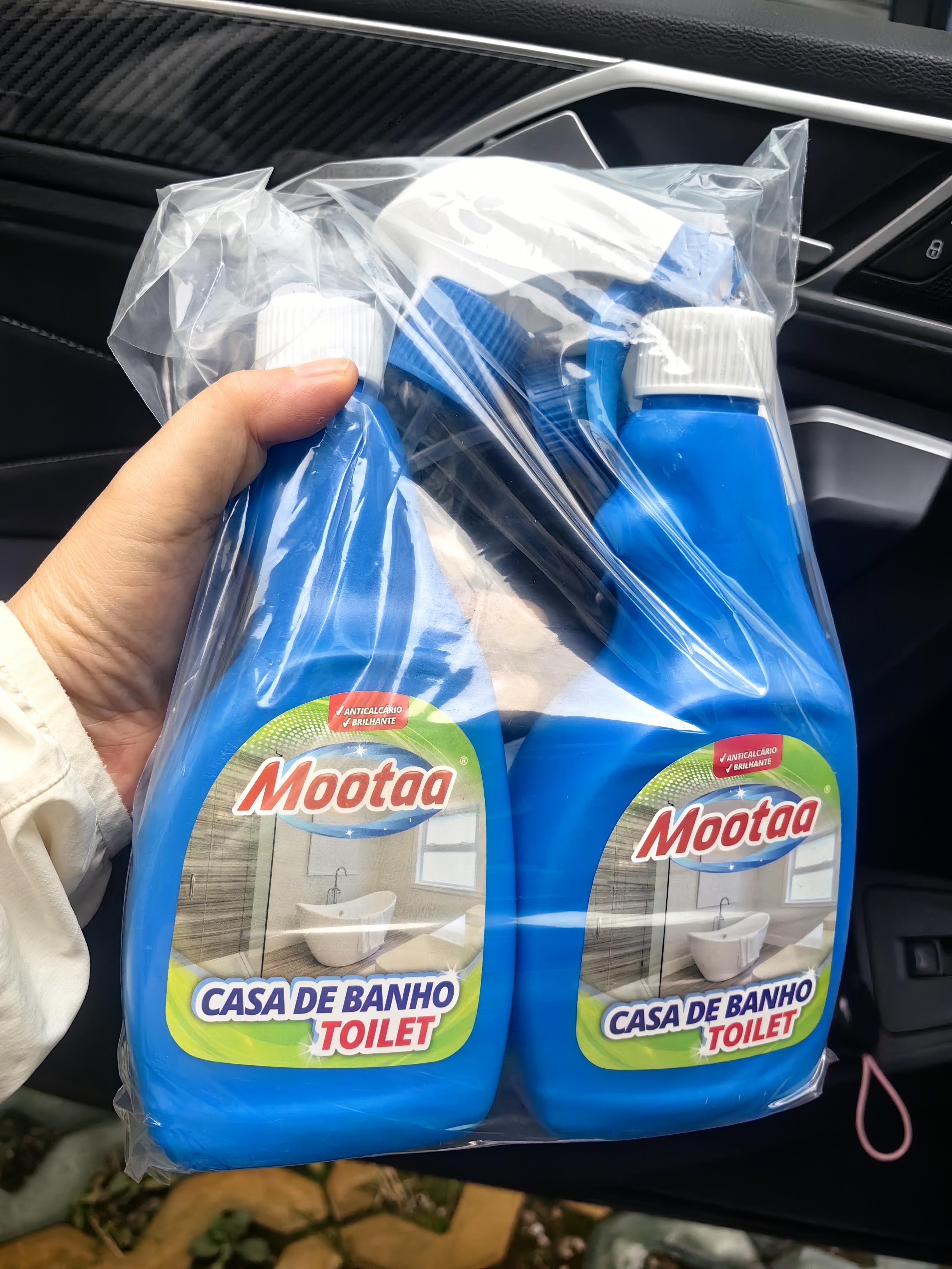 膜太（MOOTAA）欧洲进口浴室清洁剂500ml*2瓷砖玻璃浴缸水垢强力清洗剂 实拍图