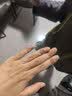 白鹿语撞色拼接半开门襟T恤春秋季新款简约修身长袖上衣女 藏蓝色 L 实拍图