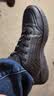 斯凯奇（Skechers）商务百搭皮鞋男士休闲鞋轻便透气黑色软底工作鞋 BLK黑色 42.5 实拍图