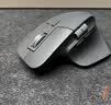 罗技（Logitech）大师系列 MX Master 3S 菁英版 无线蓝牙鼠标  办公静音鼠标 人体工学 石墨黑 无线接收器需另购买 实拍图