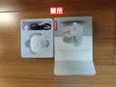 纽曼LY89真无线蓝牙耳机半入耳式主动降噪通话游戏音乐运动跑步超长续航适用苹果华为小米白色 实拍图