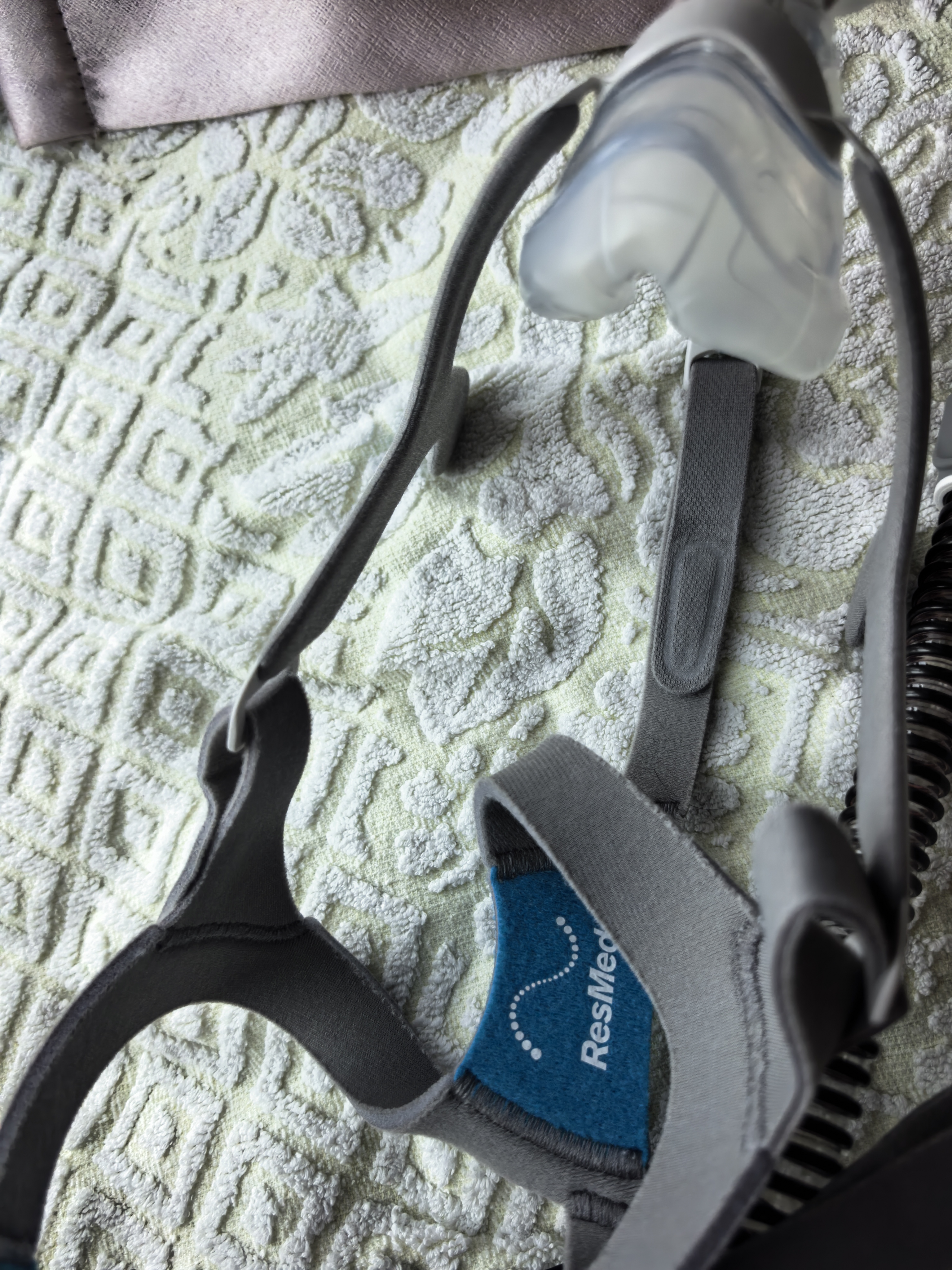瑞思迈（Resmed）AirFit N20呼吸机鼻罩中号 原装进口家用舒适简单穿戴鼻罩式面罩 实拍图