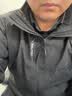 西域骆驼（VANCAMEL）夹克男女秋冬外套三合一冲锋衣户外加绒加厚可拆卸外衣 黑色 4XL 实拍图