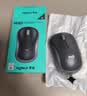 罗技（Logitech）M185鼠标 无线鼠标 办公鼠标 对称鼠标 黑色灰边 带无线2.4G接收器 实拍图