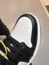 JordanNIKE休闲鞋男女熊猫AJ 1乔丹JORDAN运动鞋板鞋DC0774-101黑白38.5 实拍图