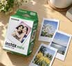 INSTAX富士instax立拍立得 mini相纸 白边双包20张+闪闪星钻边框贴 实拍图