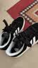 adidas 面包鞋 GRAND COURT BASE 00s休闲板鞋平底鞋男女阿迪达斯 黑色/白色/树脂黄(推荐女生选小半码)   40.5 实拍图