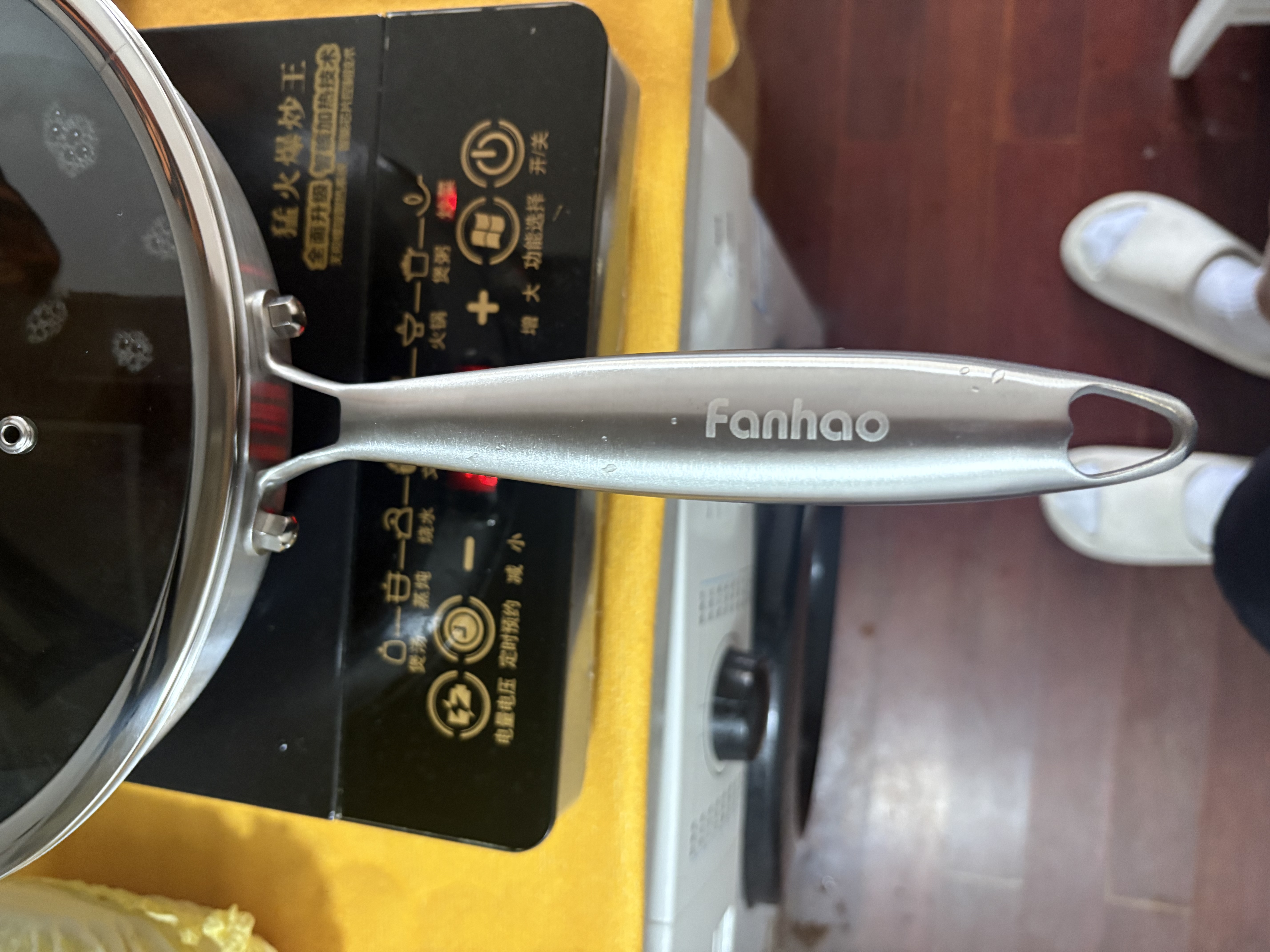 传世家徽（Muceski）不粘锅炒锅抗菌不锈钢锅炒菜锅具少油烟平底炒锅燃气灶电磁炉通用 30抗菌不锈钢 内径28外径 30cm 实拍图
