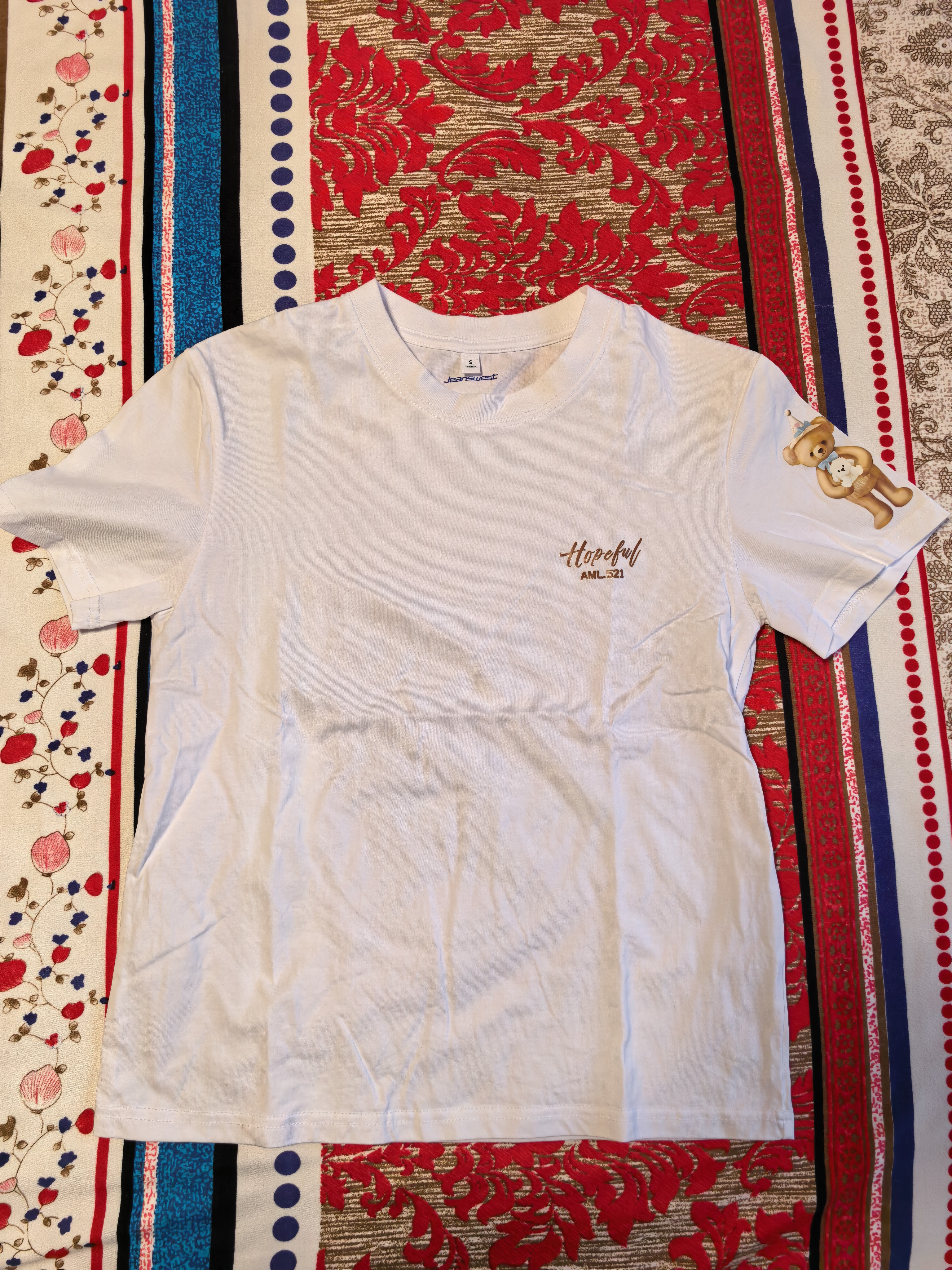 真维斯（Jeanswest）纯棉内搭打底衫女夏季宽松高级感上衣服慵懒风休闲圆领短袖t恤女 实拍图