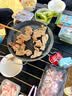 火枫（FIRE-MAPLE）百味煎烤盘 户外装备露营野营家用韩式圆形卡式炉烤肉盘 不粘涂层 实拍图