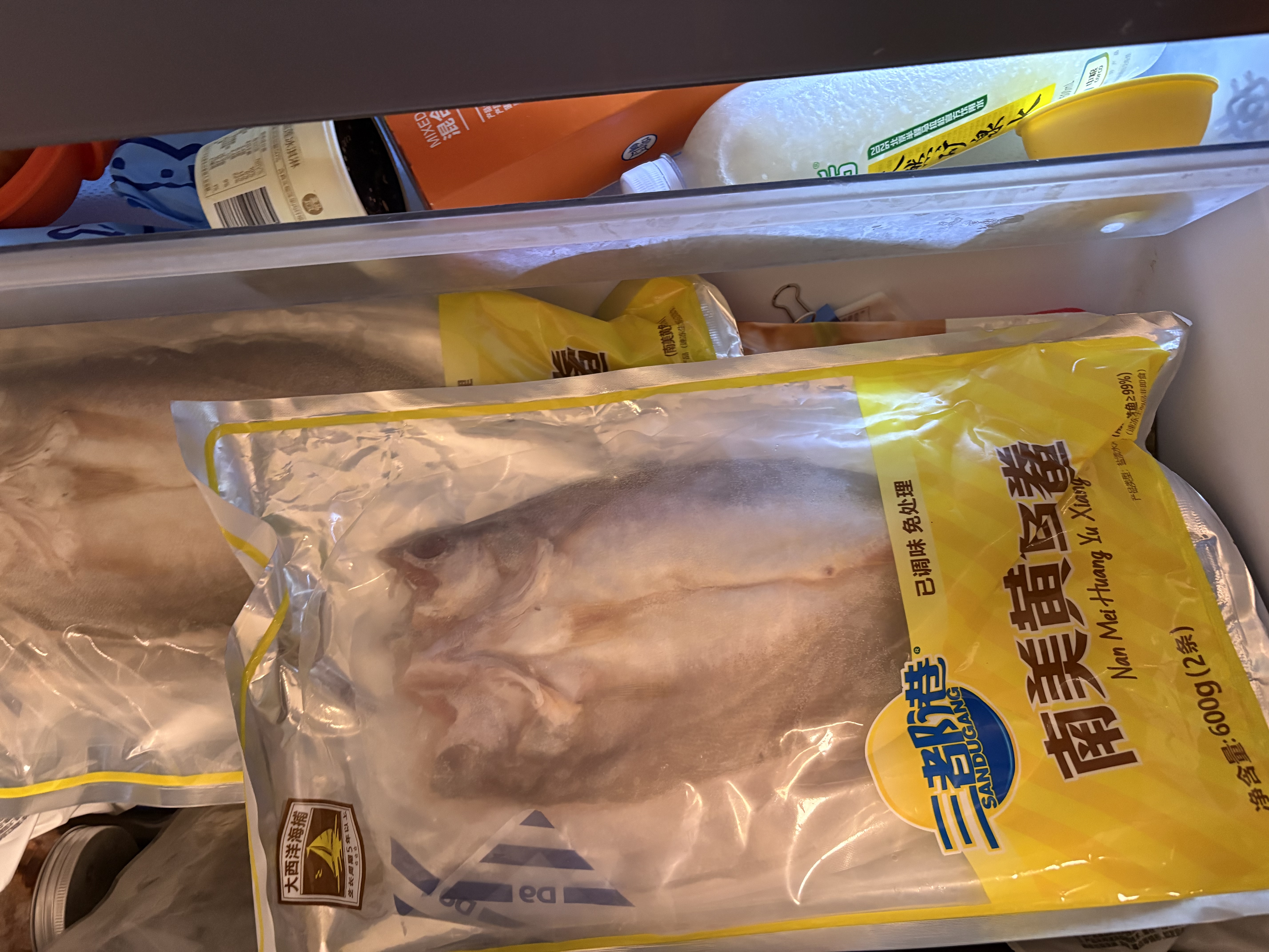 三都港 南美黄鱼鲞600g/2条装 烧烤食材 深海鱼 黄花鱼 生鲜 鱼类 实拍图