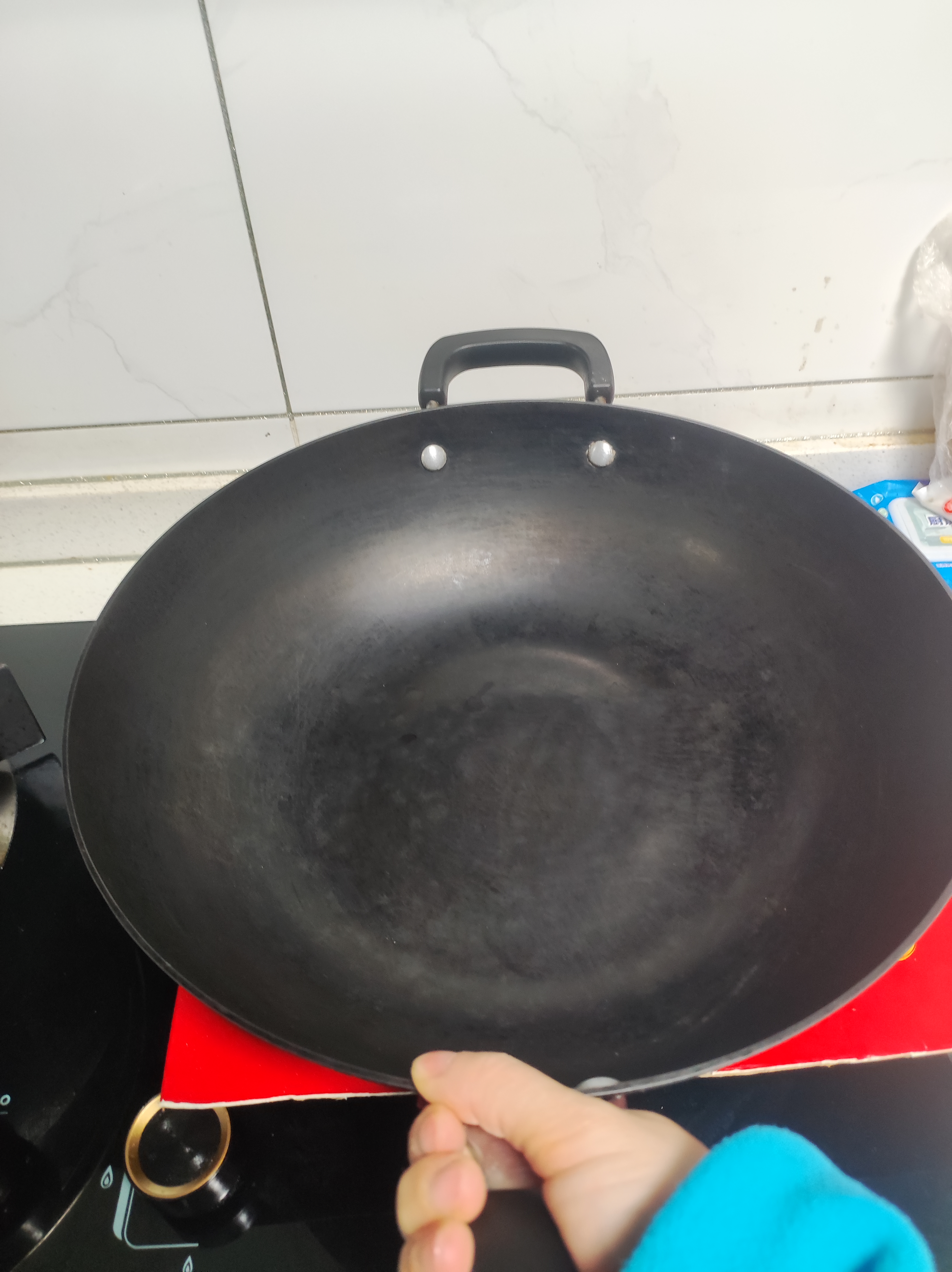 炊大皇炒锅铁锅铸铁锅多用传世34cm电磁炉通用炒菜锅C34D2 实拍图