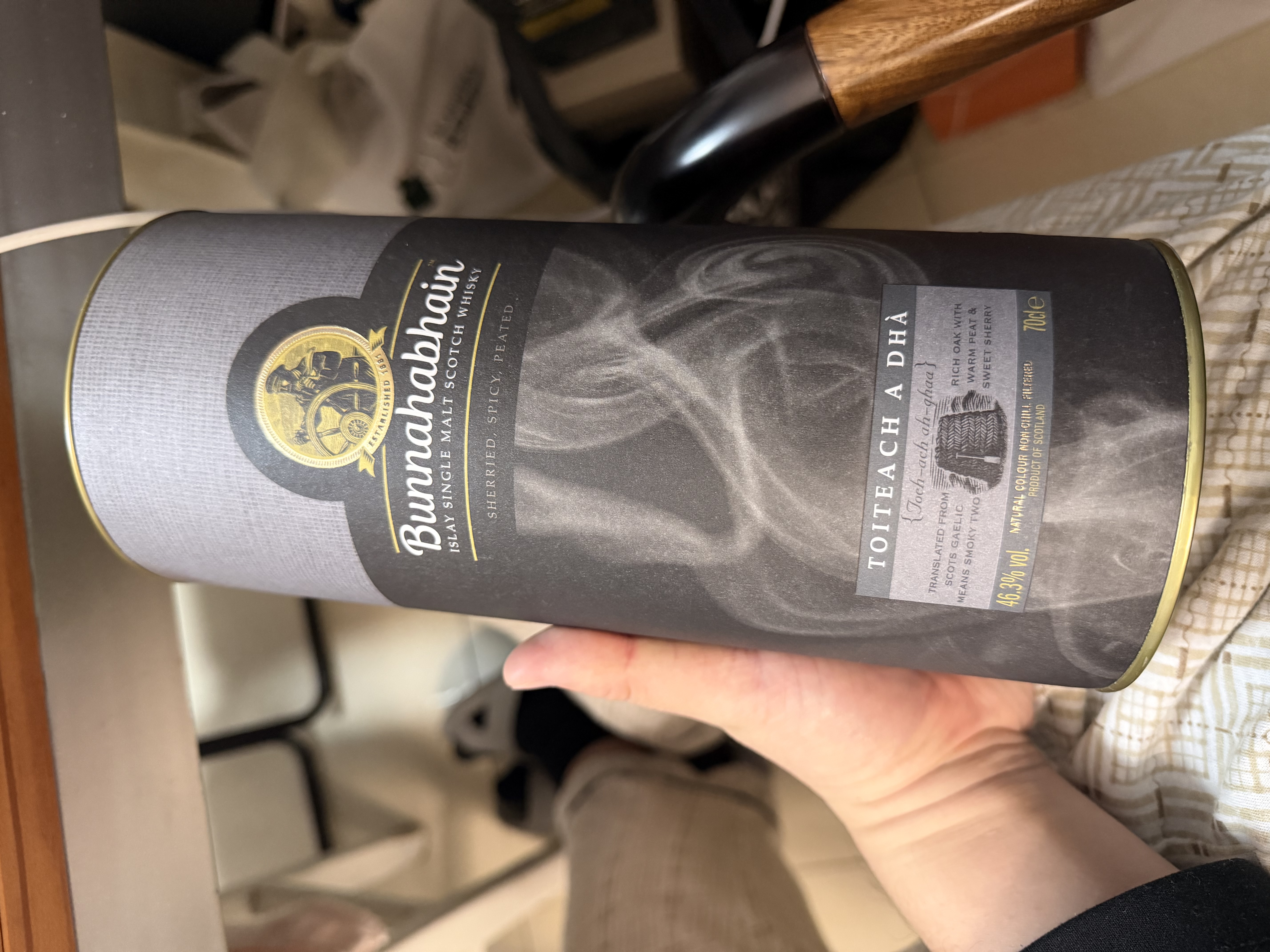 布纳哈本(bunnahabhain) 泥煤序曲苏格兰单一麦芽 威士忌 700ML 艾雷岛 实拍图