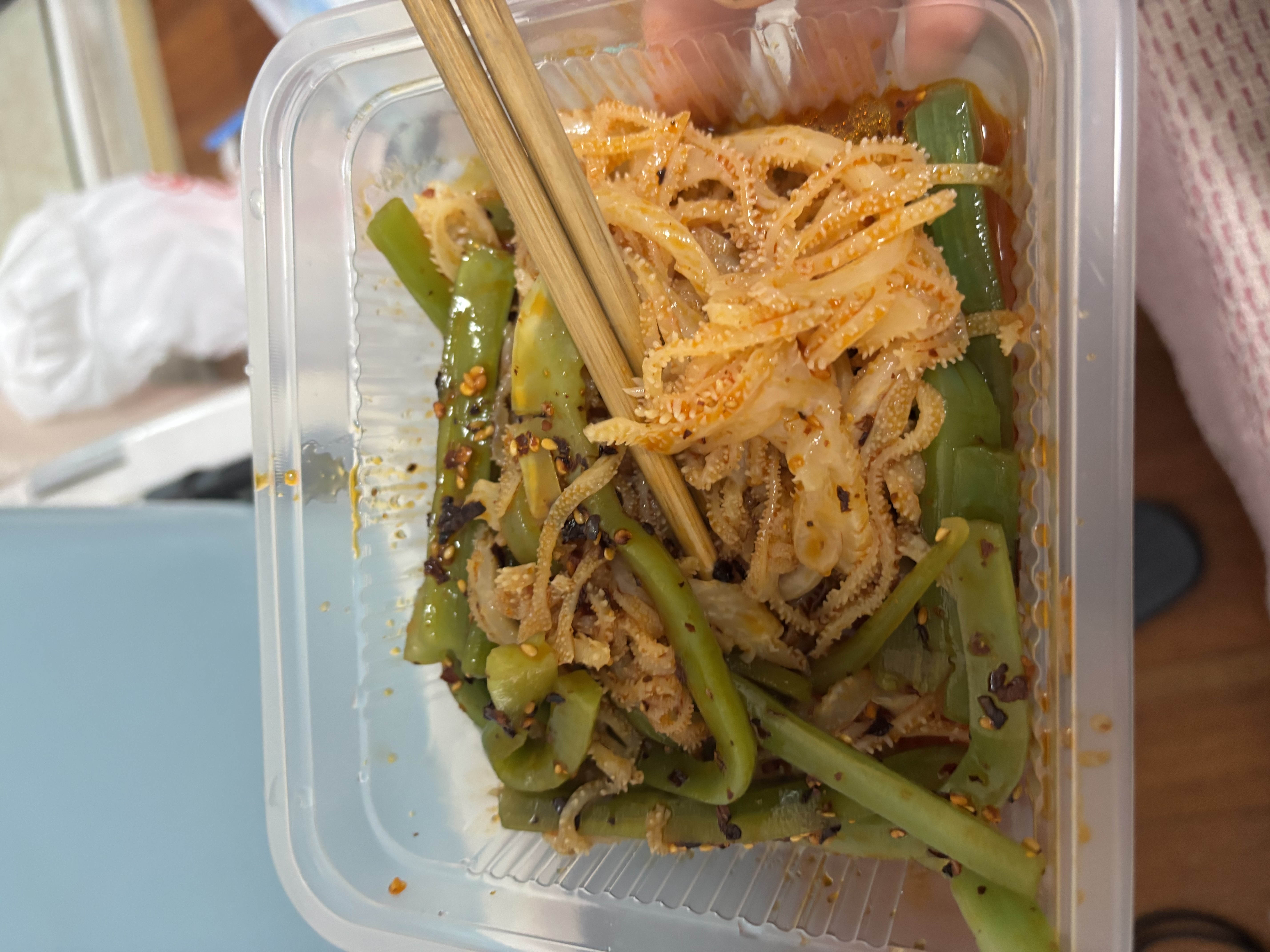 大龍燚冷吃千层肚600g贡菜毛肚双拼红油麻辣网红即食零食四川小吃凉拌菜 实拍图