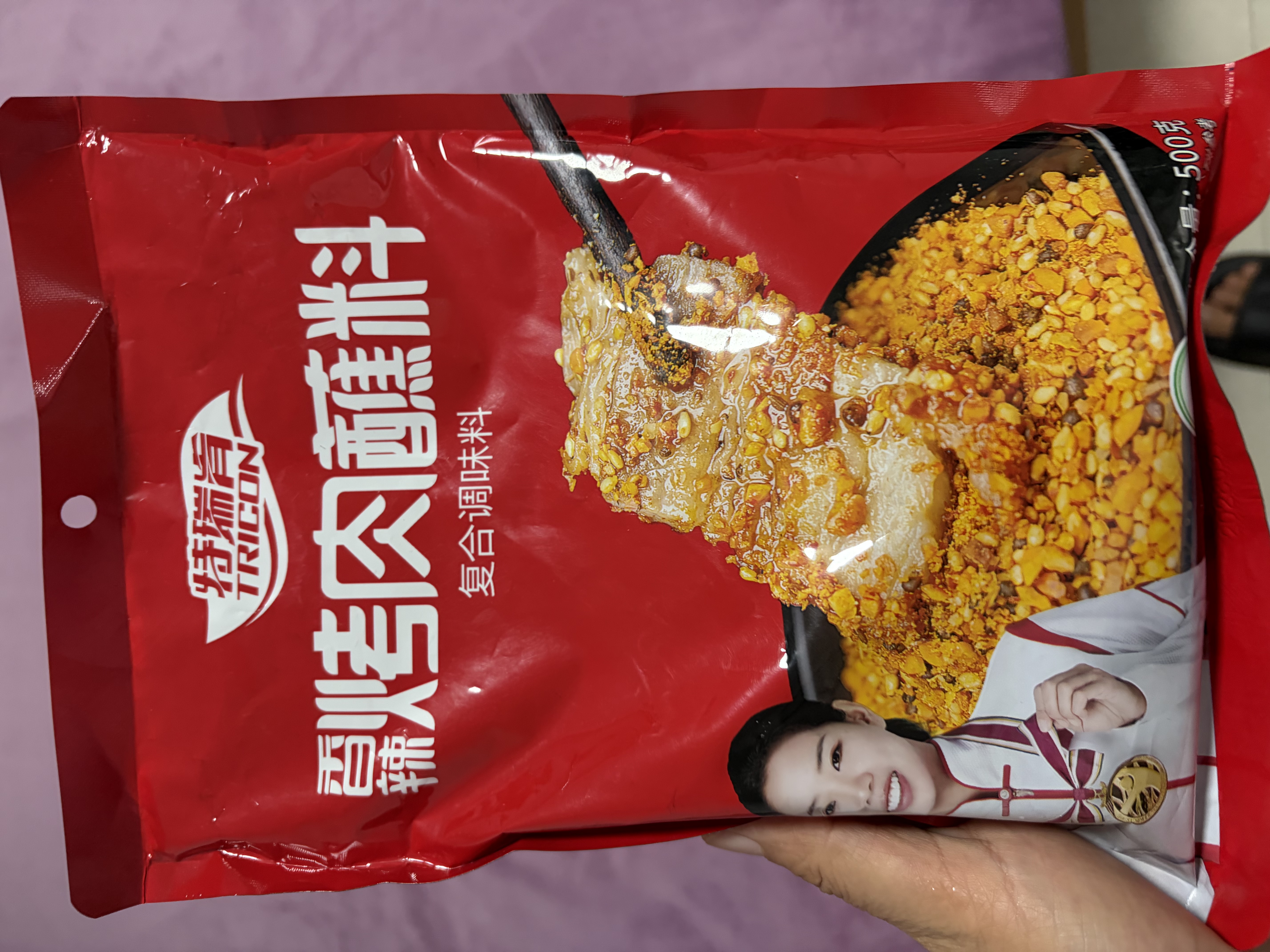 特瑞肯（TRICON）烤肉蘸料烧烤撒料香辣口味东北齐齐哈尔风味干碟500g 实拍图