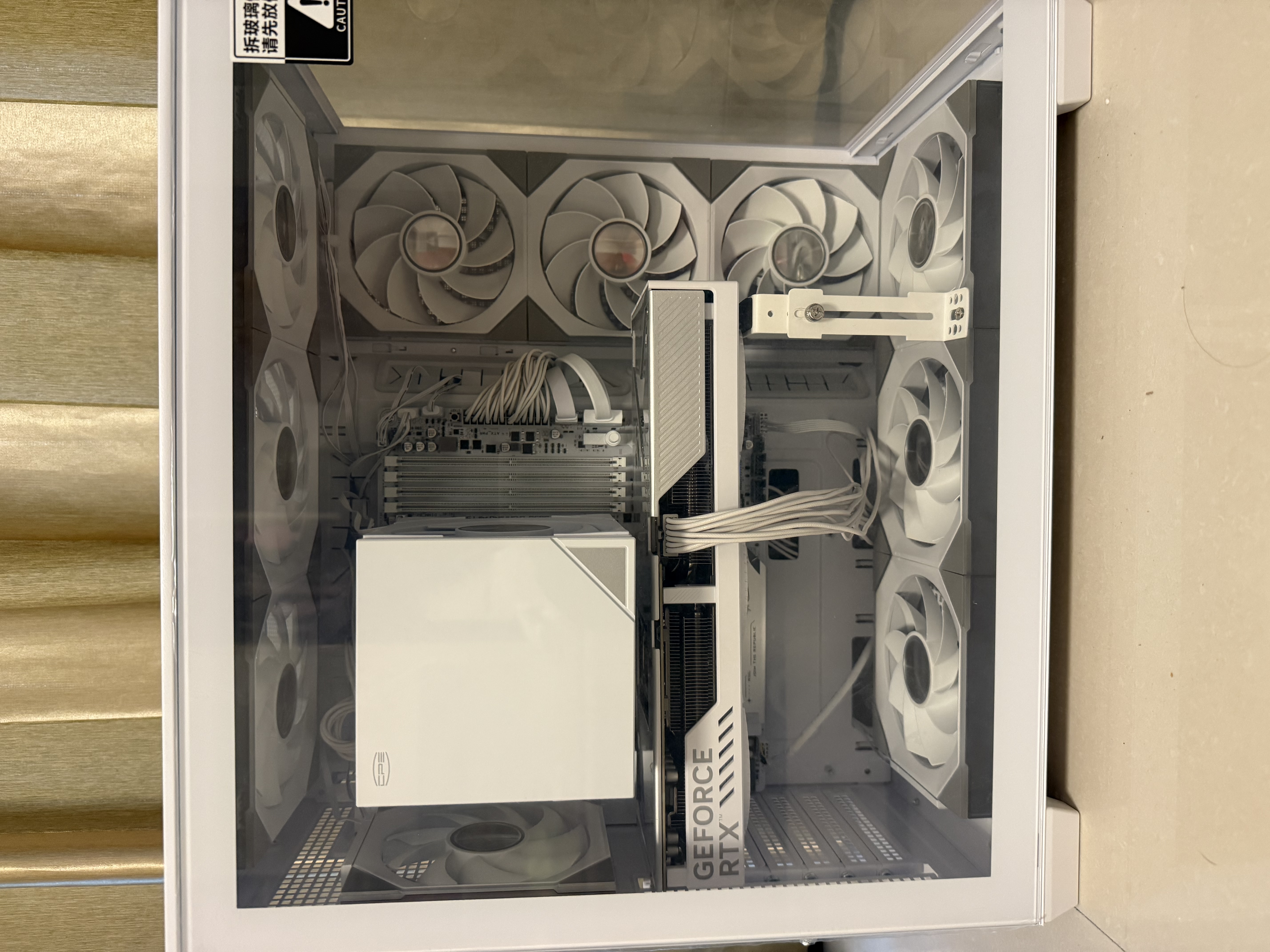 超频3（PCCOOLER）RZ700D Pro ARGB白色 CPU风冷散热器（7热管/单塔双风扇/全铝磁吸顶盖/双滚珠轴承） 实拍图
