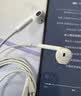 纽曼（Newmine）【TOP榜热卖】XL08 type-c耳机线控有线音乐手机数字耳机type-c版半入耳式音量调节增强版 白色 实拍图