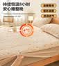 无印良品牛奶绒床笠单件 秋冬法兰绒夹棉床褥保护罩全包床套罩180*200cm 实拍图
