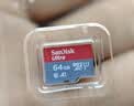 Sandisk闪迪64GB TF（MicroSD）内存卡 A1 U1 C10 至尊高速移动版存储卡 读速145MB/s 手机平板游戏机内存卡 实拍图