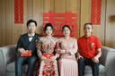 卓诗尼绝美秀禾婚鞋高跟鞋女结婚中式配裙新娘旗袍敬酒不累脚红色35 实拍图