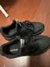 阿迪达斯（adidas） 男女鞋板鞋秋季皮面防泼水黑色百搭运动休闲鞋 碳黑 40 实拍图