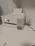 爱普生（EPSON）【6代新品】L4356墨仓式彩色无线AI学习打印机一体机家用办公  L4266升级版[自动双面 液晶屏 白] 实拍图