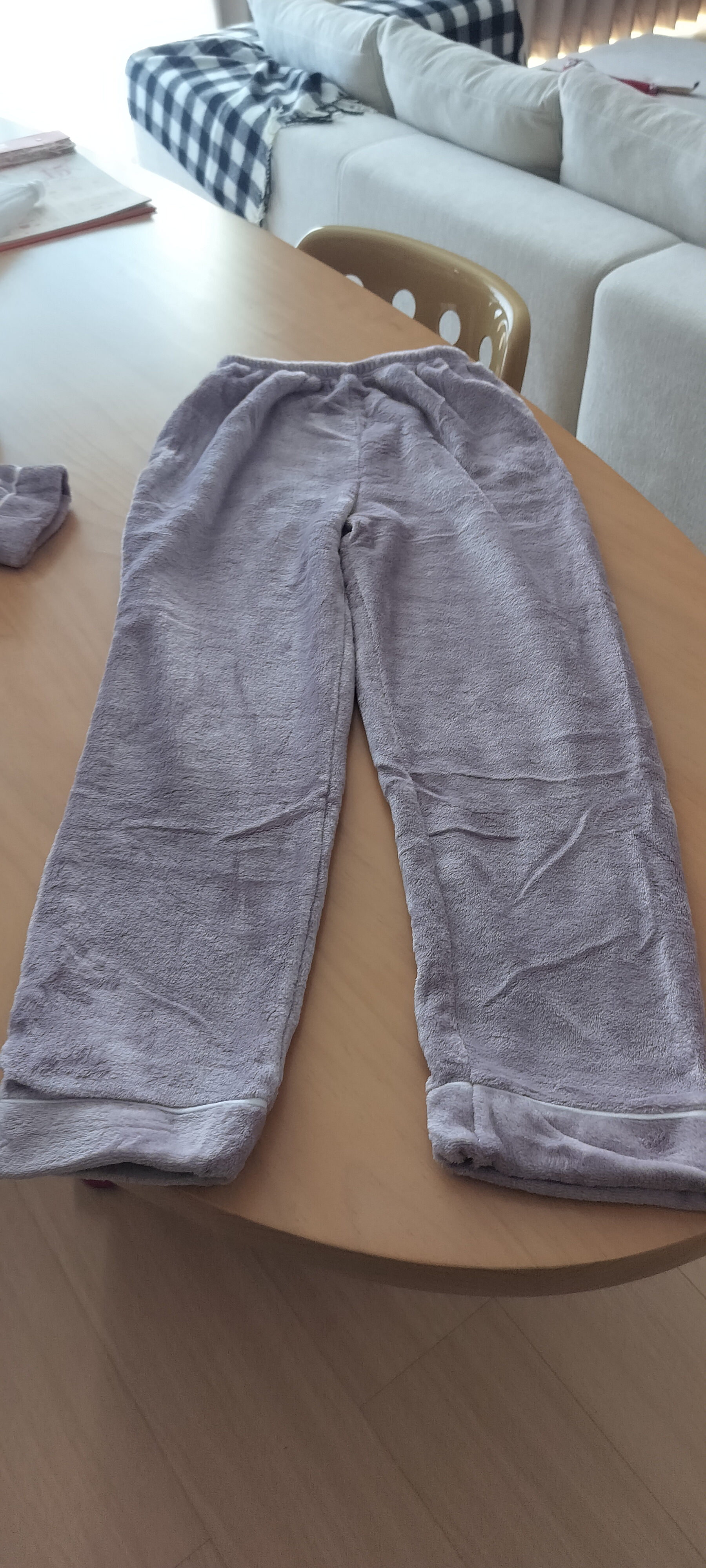 俞兆林珊瑚绒睡衣女士秋冬加厚冬天冬季中老年法兰绒家居服送妈26年新款 NSCJF-浅紫白条绣花 K331 L （建议100-120斤） 实拍图