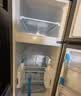 海尔（Haier）小冰箱118升一级能效两门迷你微型租房宿舍办公室家用二门冷藏冷冻小户型节能省电双开门电冰箱 星辉银+黑金净化保鲜+小巧不占地+超薄机身 实拍图
