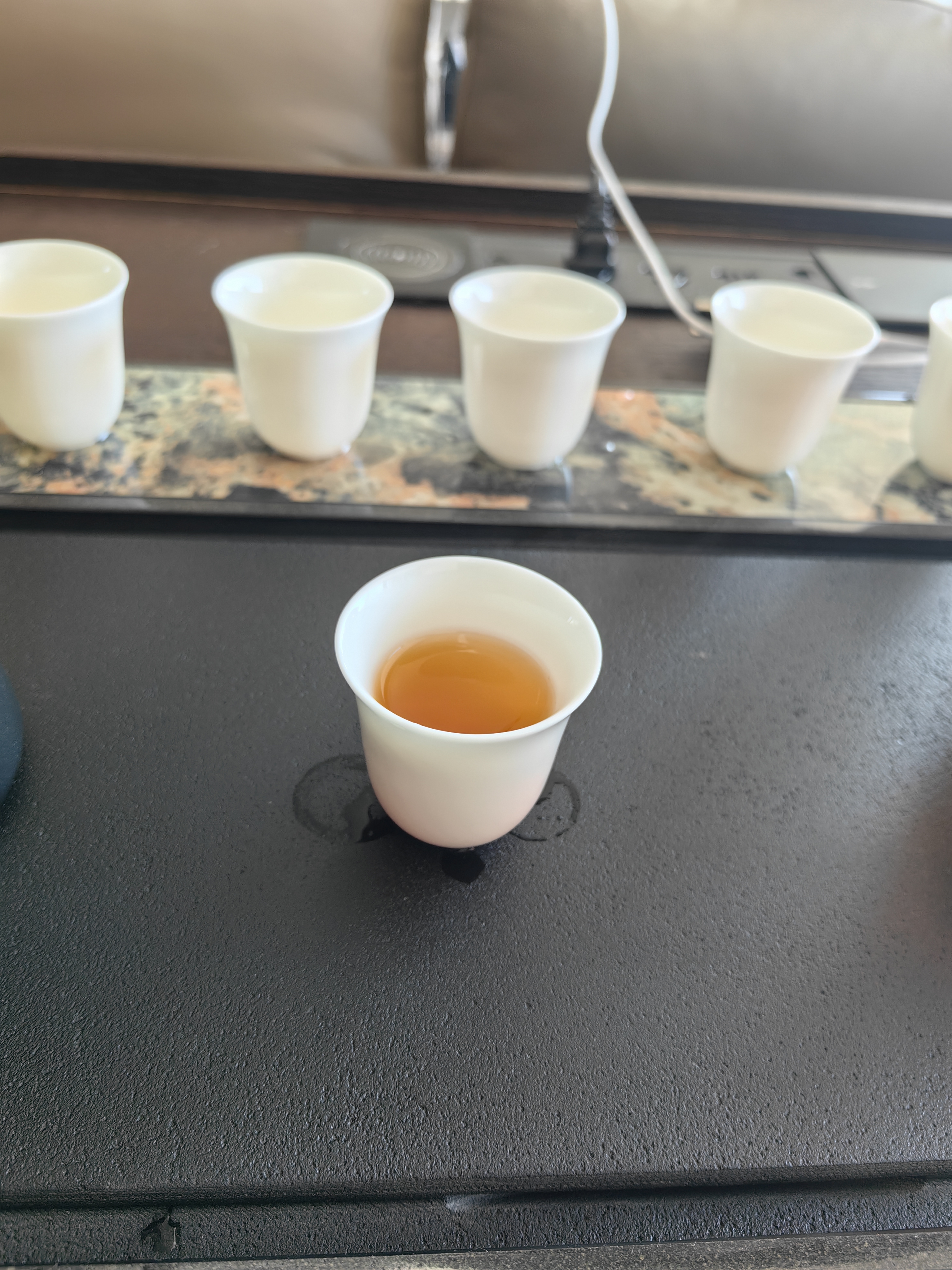 苏氏陶瓷羊脂玉白瓷功夫茶杯闻香杯陶瓷品茗杯6个装（简装）J0930 实拍图