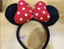 迪士尼（Disney）毛绒玩具发饰女孩扮装饰品乐园米奇老鼠生日礼物送女生 米妮发箍 实拍图