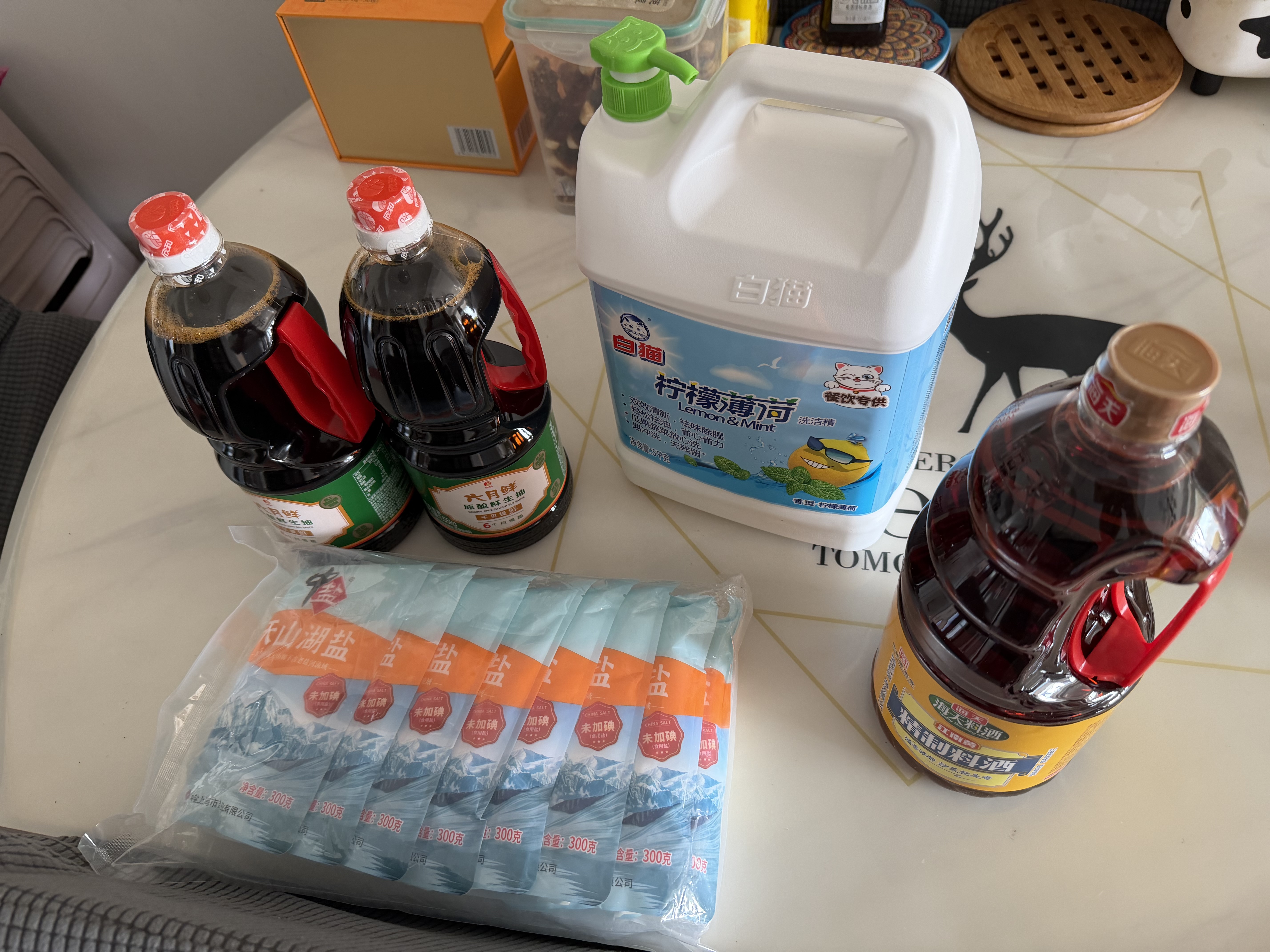 欣和六月鲜原酿鲜生抽1.55kg*2+味达美葱姜料酒450ml干贝提鲜减盐26% 实拍图