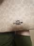 蔻驰（COACH）【品牌直供】女士LAUREL中号斜挎流浪包沙黄/灰褐CEY95礼物次日达 实拍图