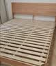 源氏木语实木床卧室双人床北欧原木风橡木月兮大板床1.8*2.0m低铺 京享家 实拍图