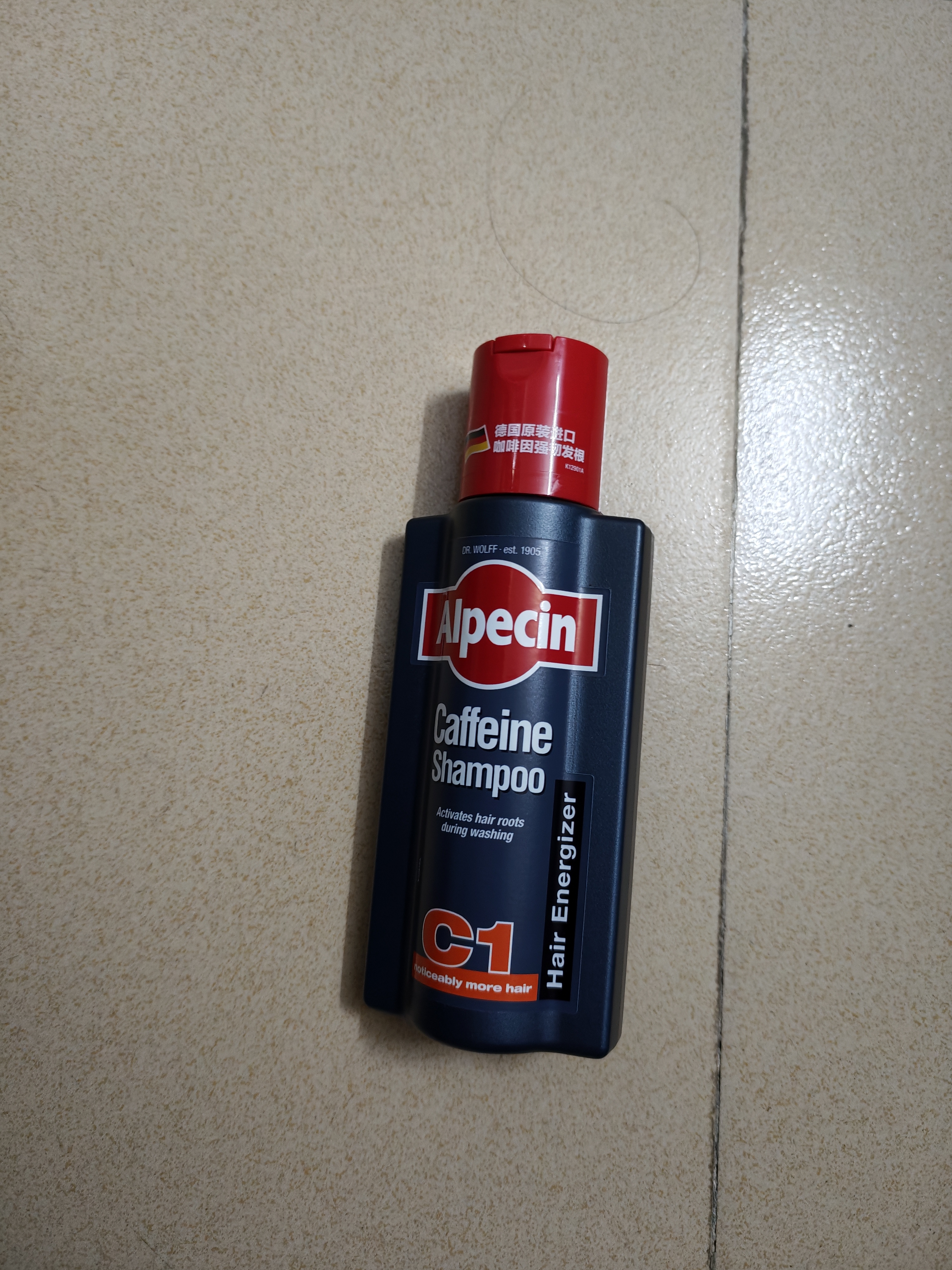 欧倍青（Alpecin）欧倍青进口咖啡因控油洗发水蓬松洗发露男士强韧发丝洗头膏 250ml 实拍图