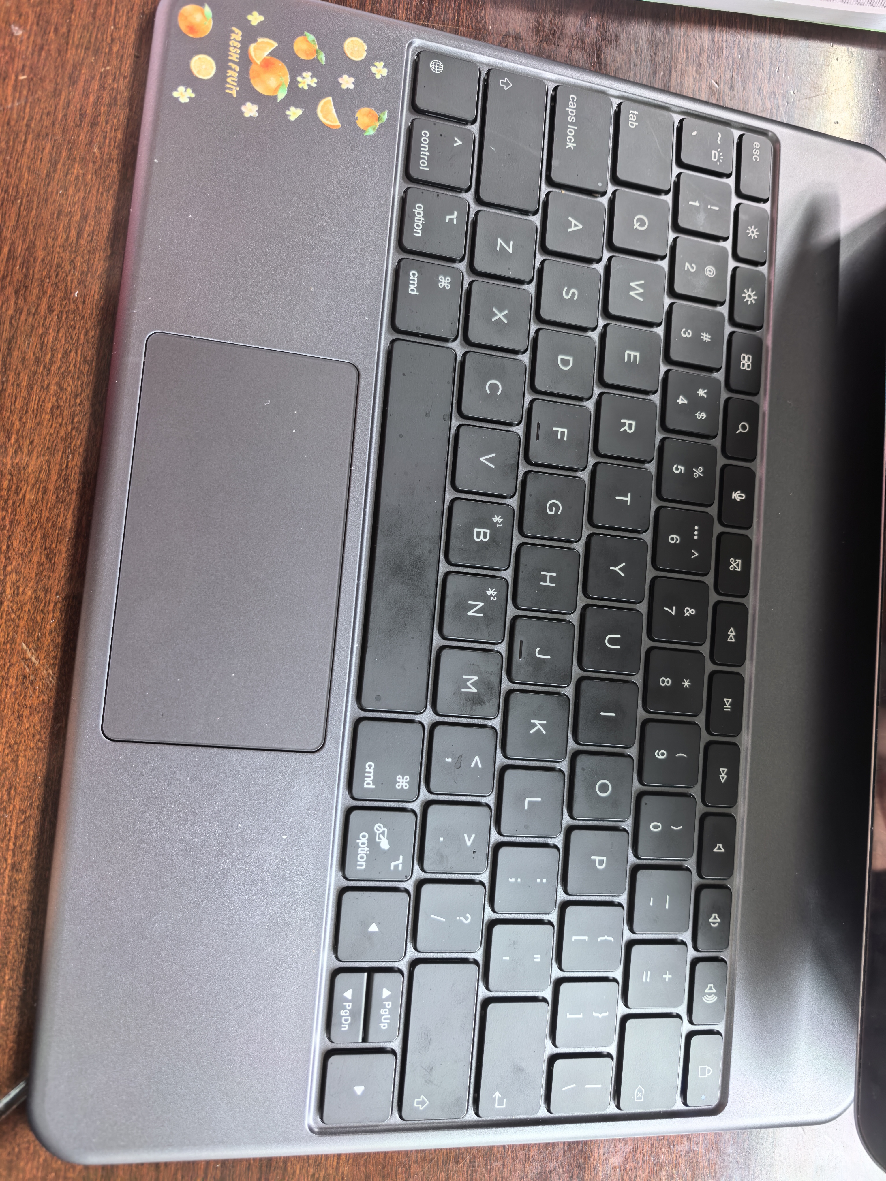 倍思【2026升级】iPad妙控键盘苹果平板键盘保护套一体 适用iPadAir8/7/6-13寸/Pro18-22年-12.9寸 实拍图