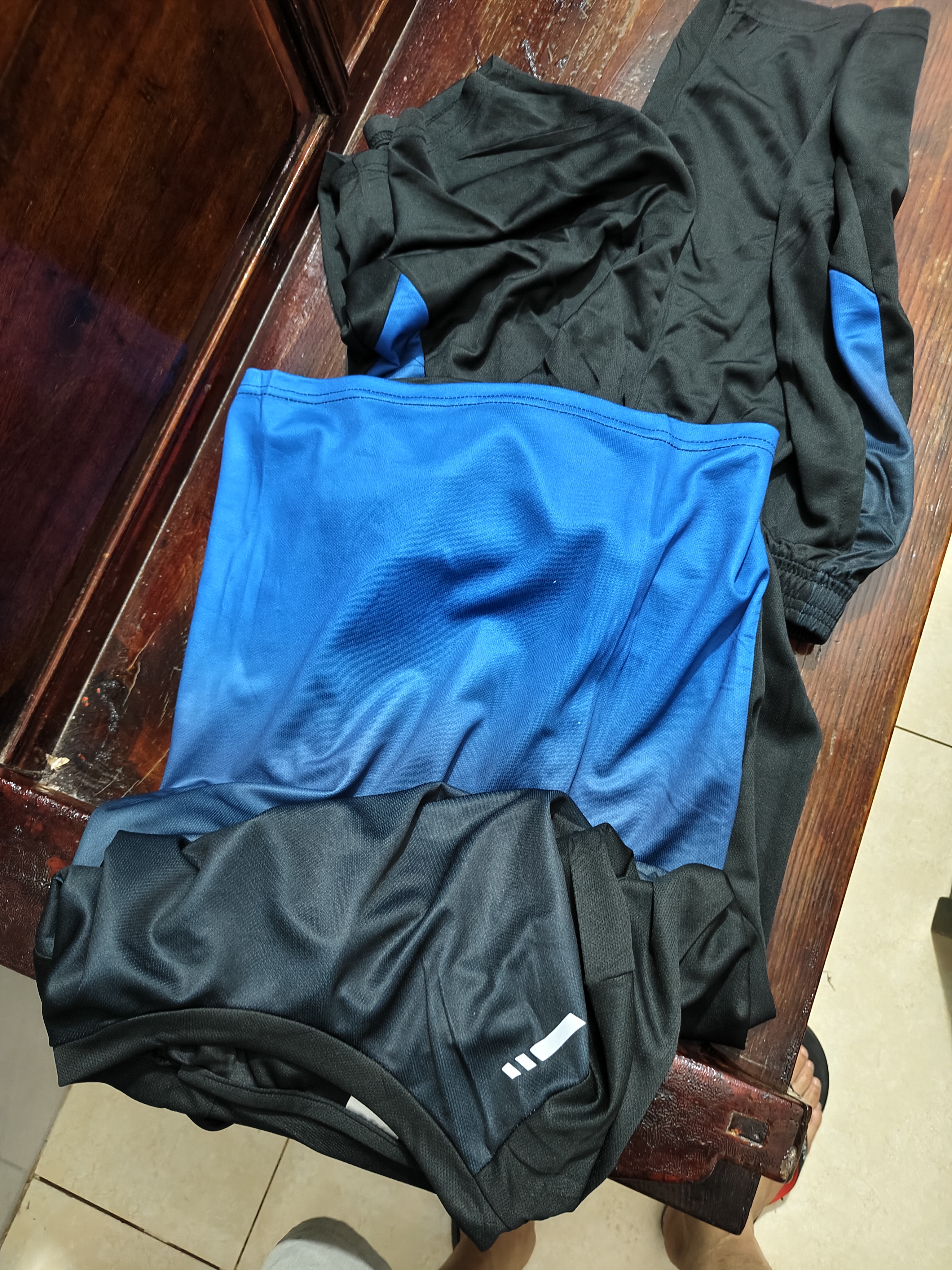 步锐特（BURUITE）运动套装男夏季健身衣服速干短袖T恤篮球羽毛球训练短裤跑步装备 实拍图