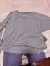 百思绒专业羽毛服球套装女长袖跑步运动装室内宽松瑜伽服户外晨跑速干服 实拍图