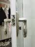惠象卫生间不锈钢门锁通用型家用无钥匙厕所洗手间浴室单舌锁具不锈钢门把手 卫浴锁110+35+40（mm） 实拍图