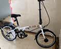 大行（DAHON）HAT061 白色折叠自行车20英寸超轻6速通勤折叠单车 实拍图