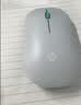 惠普（HP）DM10 无线蓝牙双模鼠标 商务办公无线鼠标苹果笔记本微声蓝牙便携式无线鼠标 绿色 实拍图
