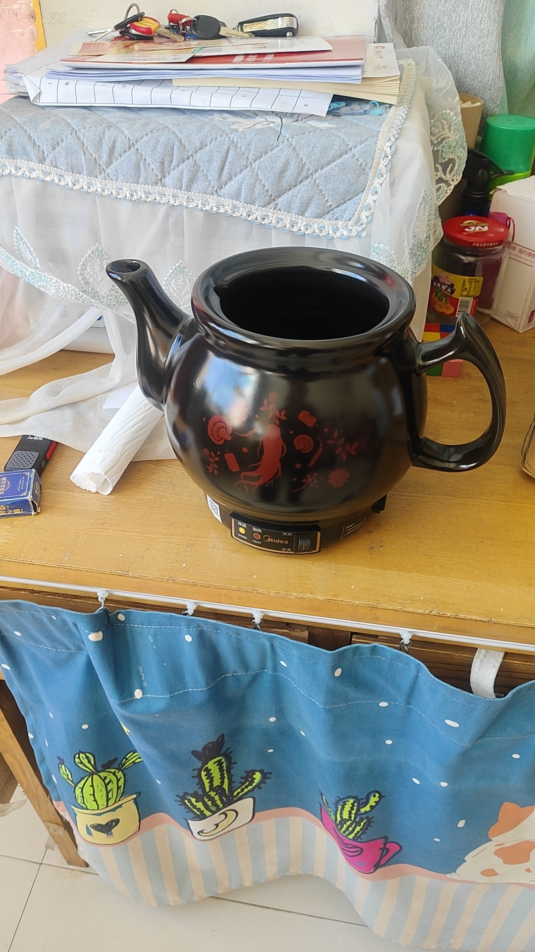 美的（Midea）煎药壶中药壶中药锅智能一体全自动陶瓷炖药锅煲3L大容量熬药壶煎药电药壶DG30E103 实拍图
