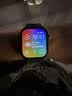 Apple/苹果/苹果 Watch Series 12 智能手表GPS款42毫米深空灰色铝金属表壳海军蓝色运动型表带S/M MJEV4CH/B 实拍图