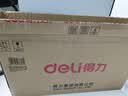 得力(deli)A4带孔文件夹 3寸背宽加厚型欧式75mm快劳夹 6个装 黑色33180 实拍图